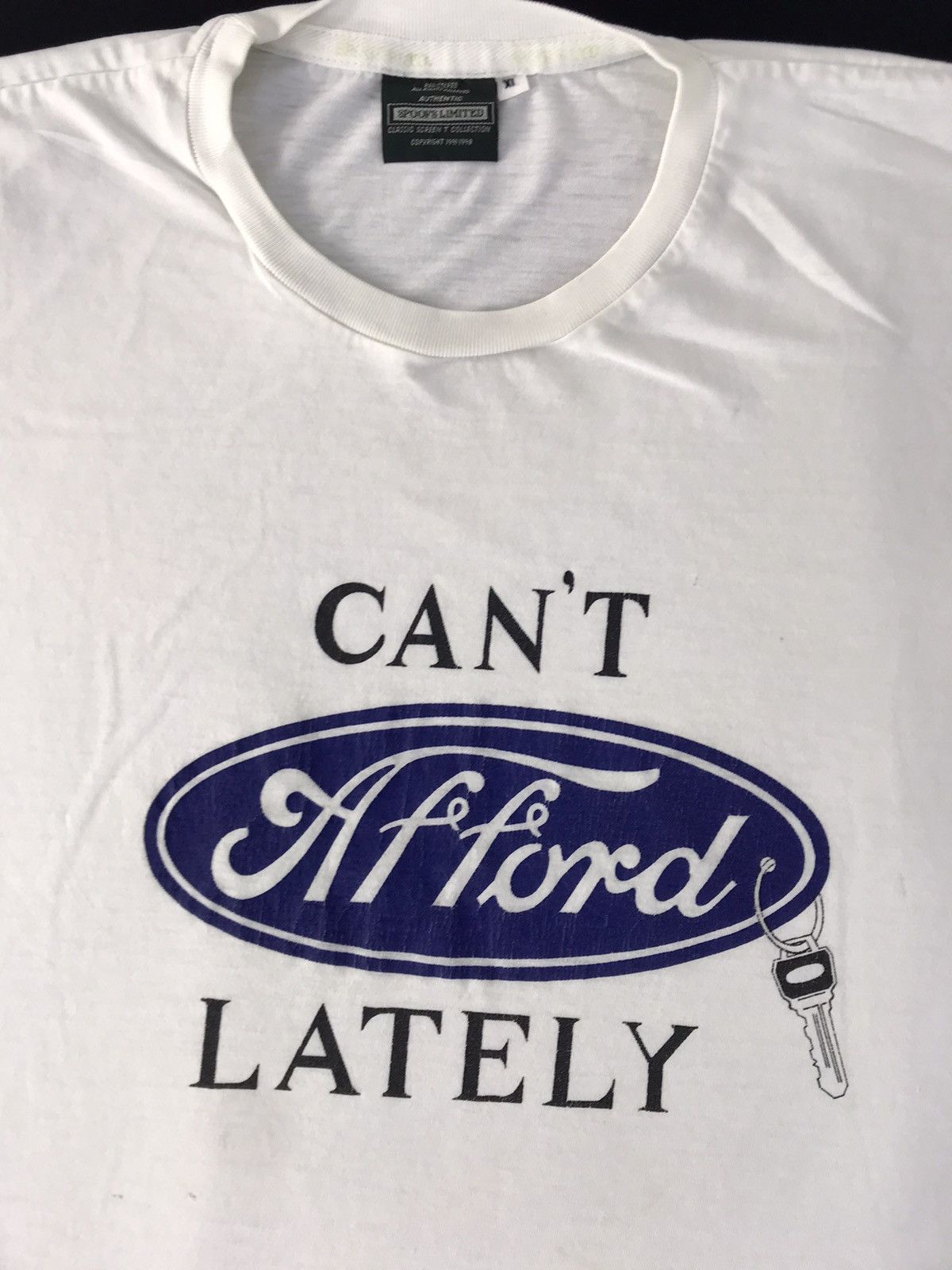Japanese Brand Spoofs Limited Cannot Afford Lately Ford Font Style Size US M / EU 48-50 / 2 - 4 Thumbnail
