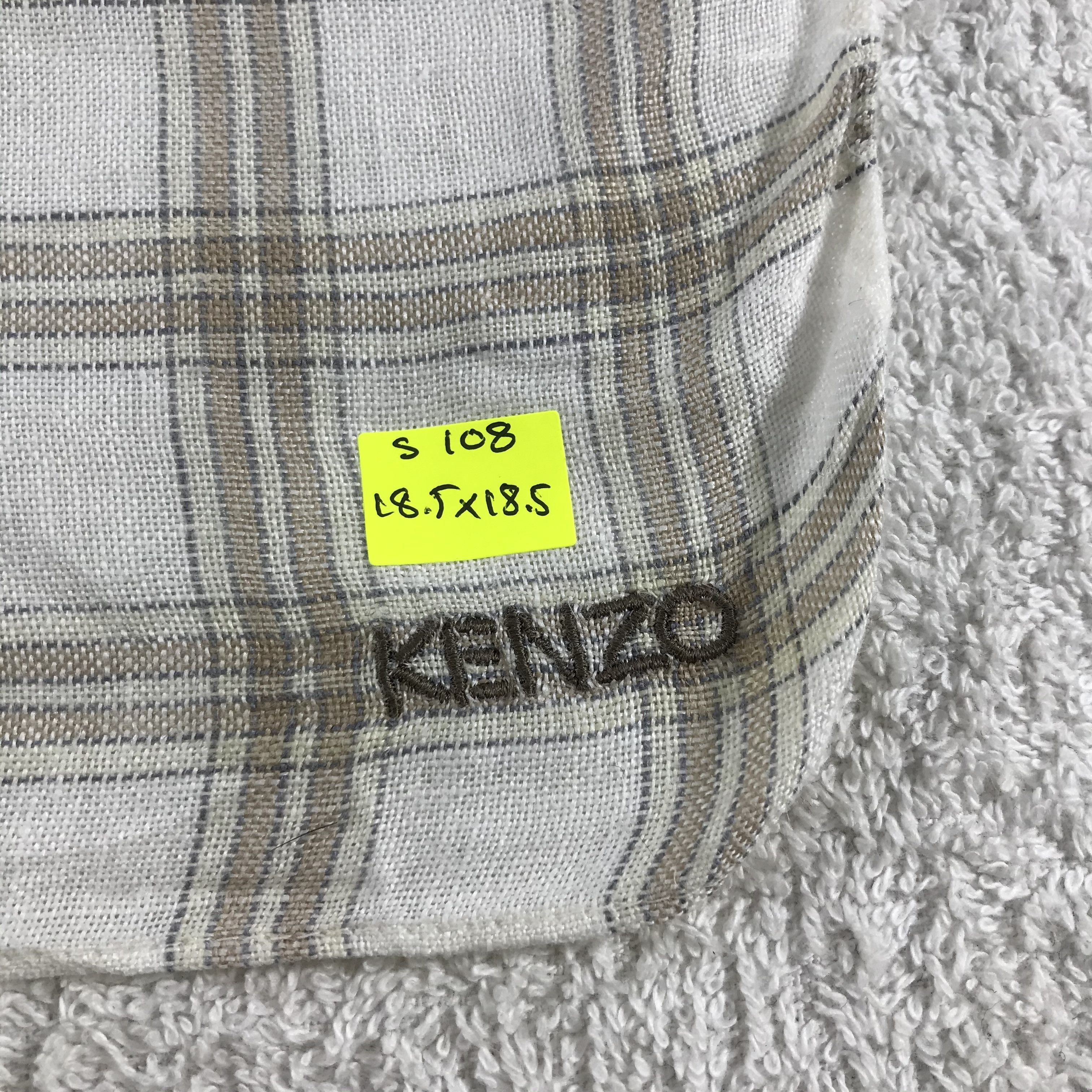Kenzo × Vintage Kenzo Bandana / Handkerchief / Neckerchief - S108 Size ONE SIZE - 5 Thumbnail