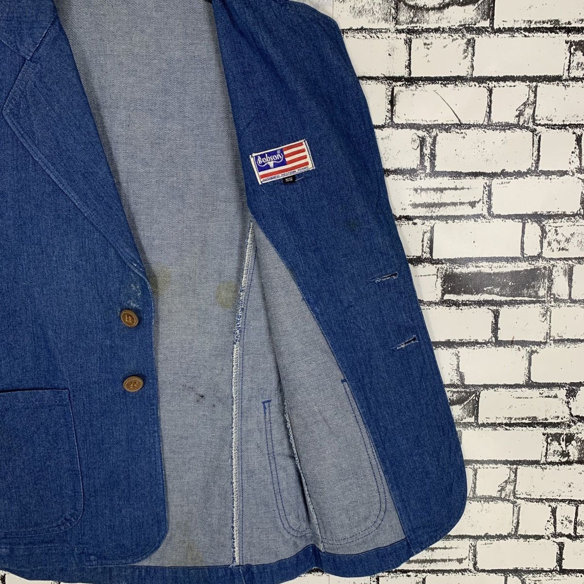 Vintage Vintage Western Jeans Bobson Denim Jacket Size SS Size US S / EU 44-46 / 1 - 12 Thumbnail