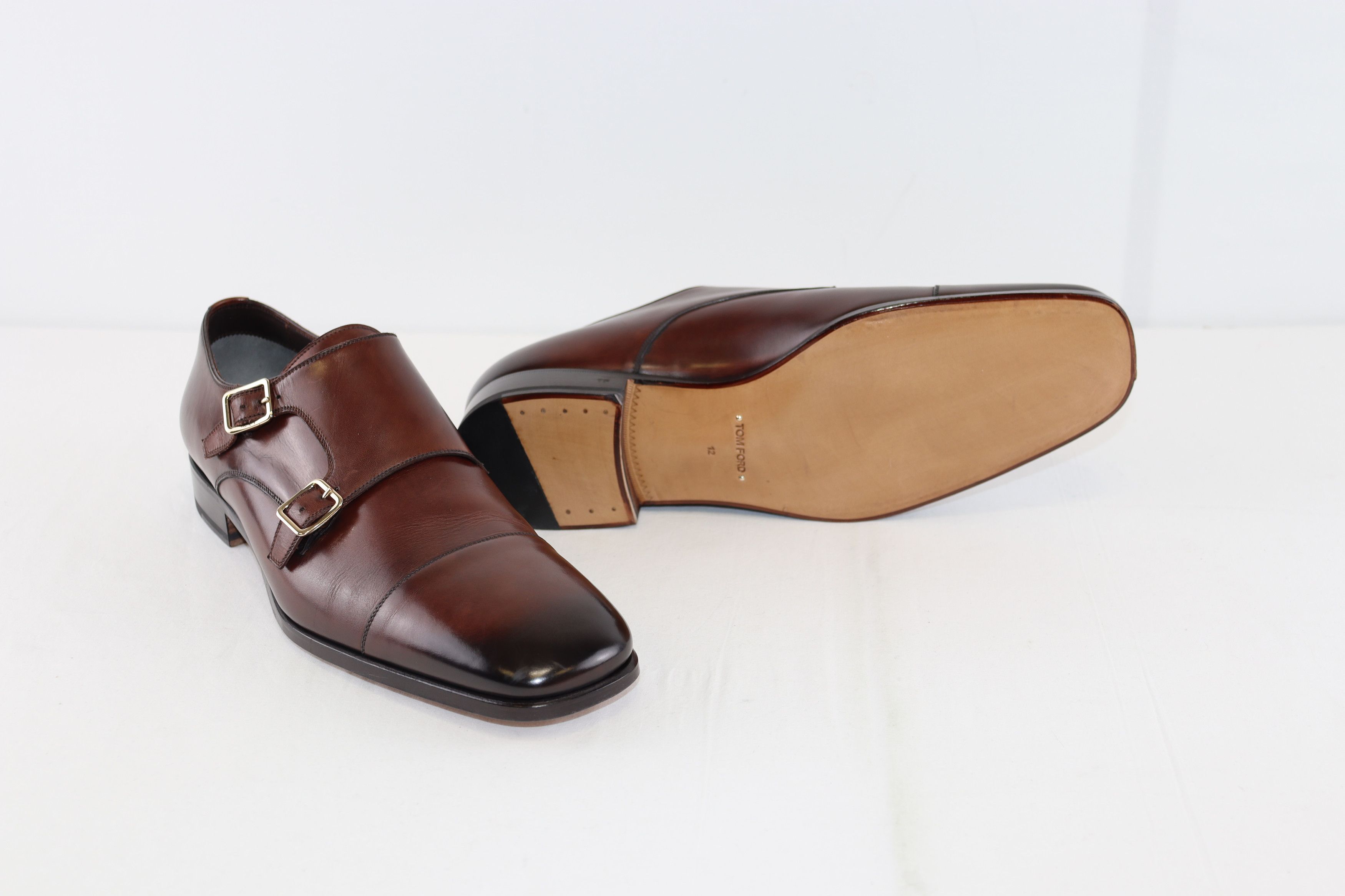 Tom Ford o1rshd1 Informal Monk Strap Shoe in Brown Size US 8 / EU 41 - 7 Thumbnail