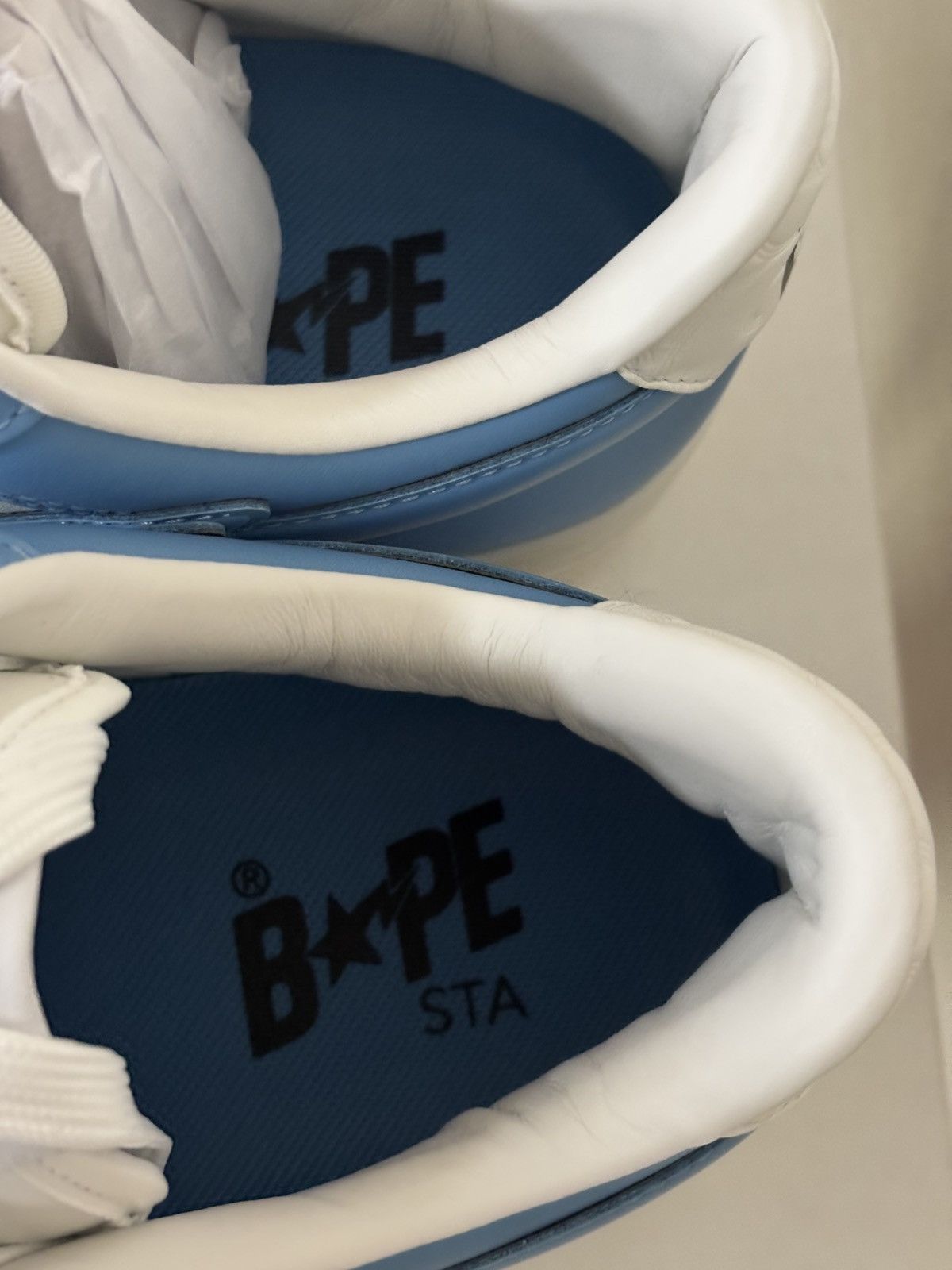 Bape Authentic ape bape bape sta #3 blue US 10 new bapesta Size US 10 / EU 43 - 6 Thumbnail