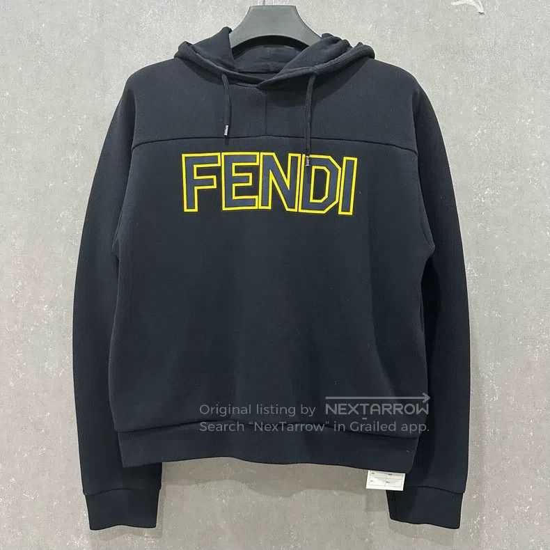 Other Fendi Letter logo hooded sweatshirt Size US S / EU 44-46 / 1 - 1 Thumbnail