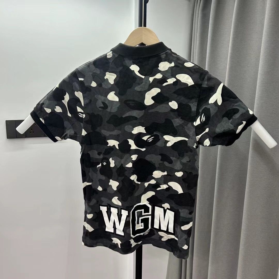 Bape CITY CAMO SHARK POLO Size US M / EU 48-50 / 2 - 2 Thumbnail