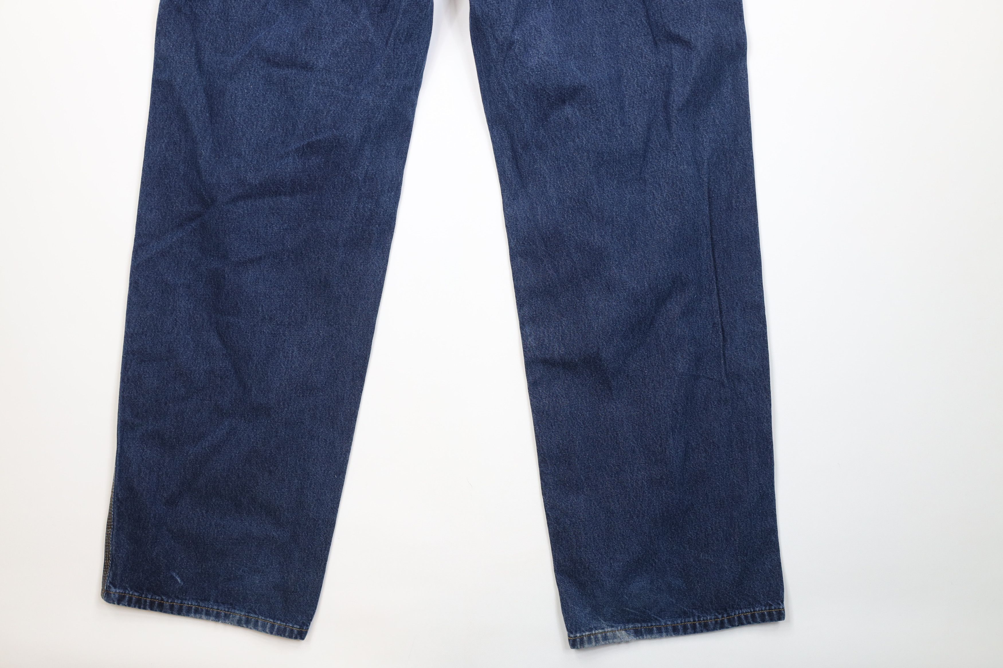 Carhartt Vintage Y2K Carhartt Wide Leg Dungaree Denim Jeans Blue Size US 40 / EU 56 - 14 Thumbnail
