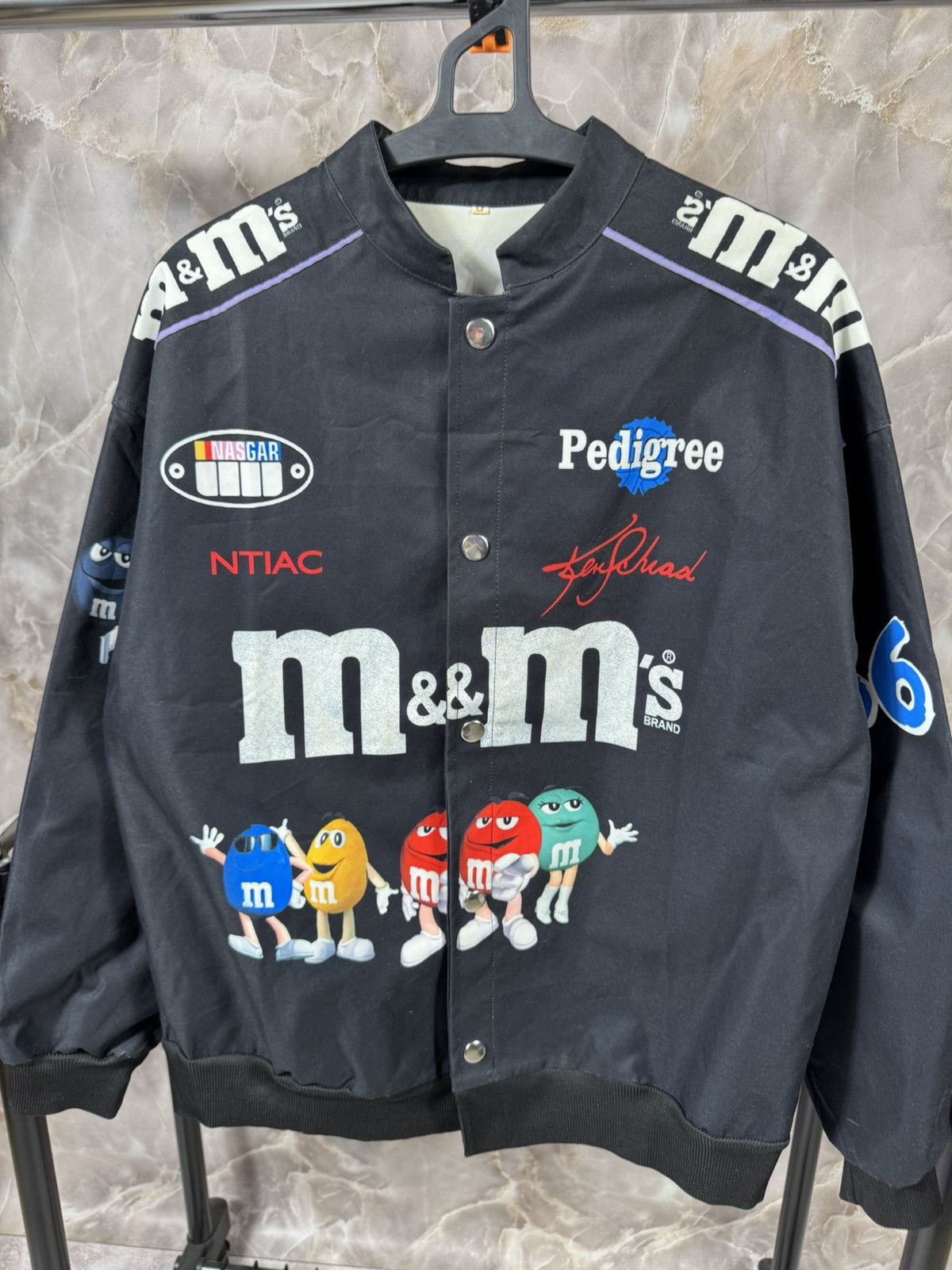 Vintage Vintage M&M Nascar Racing Jacket Size US M / EU 48-50 / 2 - 2 Thumbnail