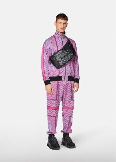 Versace VERSACE FULL LOOK Jacket and Pants La Greca V TRACKSUIT Size US M / EU 48-50 / 2 - 1 Thumbnail
