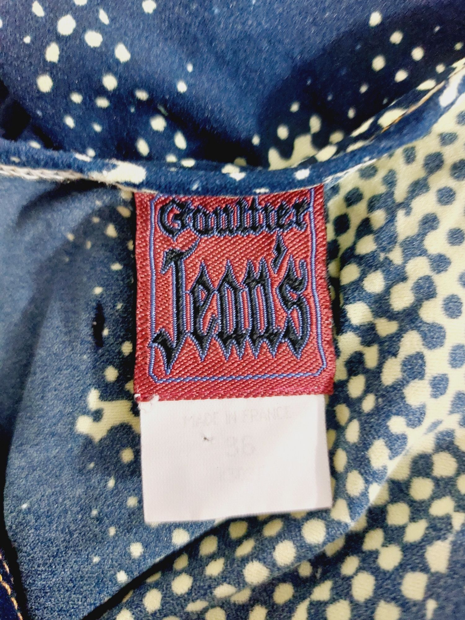 Jean Paul Gaultier Jean Paul Gaultier 1997 Anarchy Fight Racism Top Tee Size US XXS / EU 40 - 10 Thumbnail