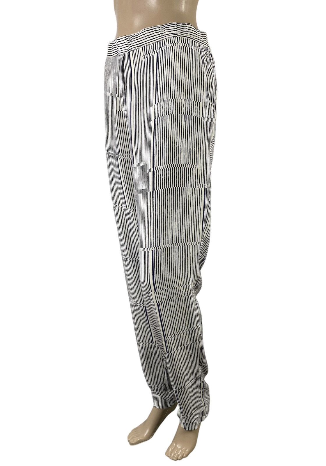 Other Sharin Foo for Noa Noa Silk Trousers Striped Pattern size 40 Size 27" / US 4 / IT 40 - 3 Thumbnail