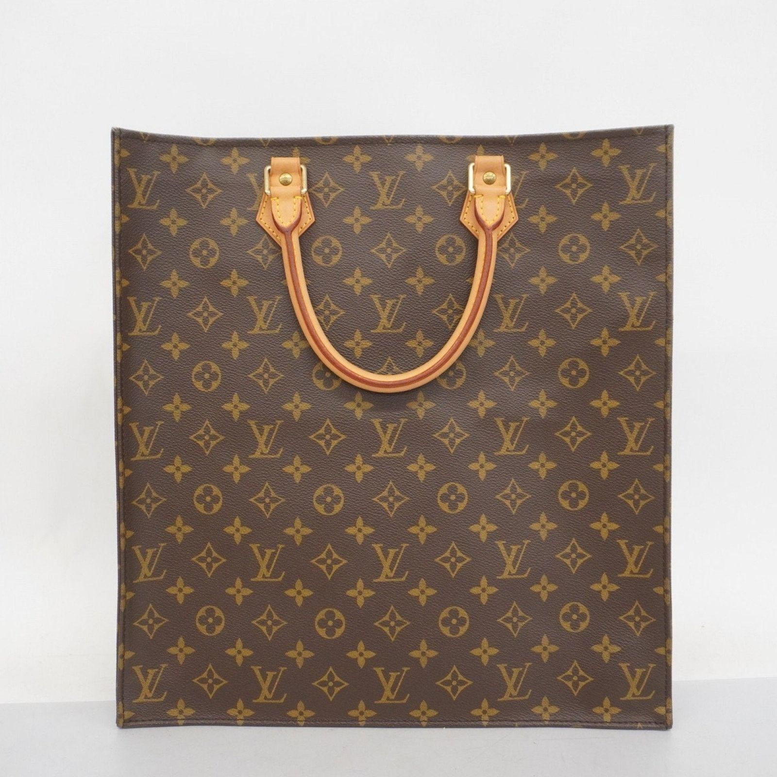 Louis Vuitton Brown Canvas Sac Plat