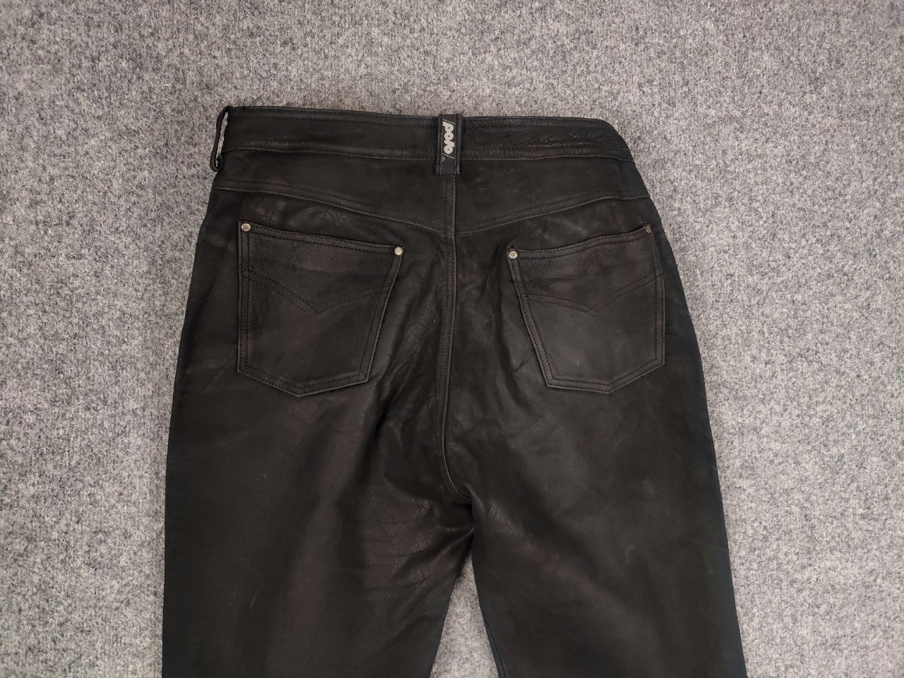 If Six Was Nine Vtg Leather pants Japan style racing motor Y2K LGB Style Size US 36 / EU 52 - 8 Thumbnail
