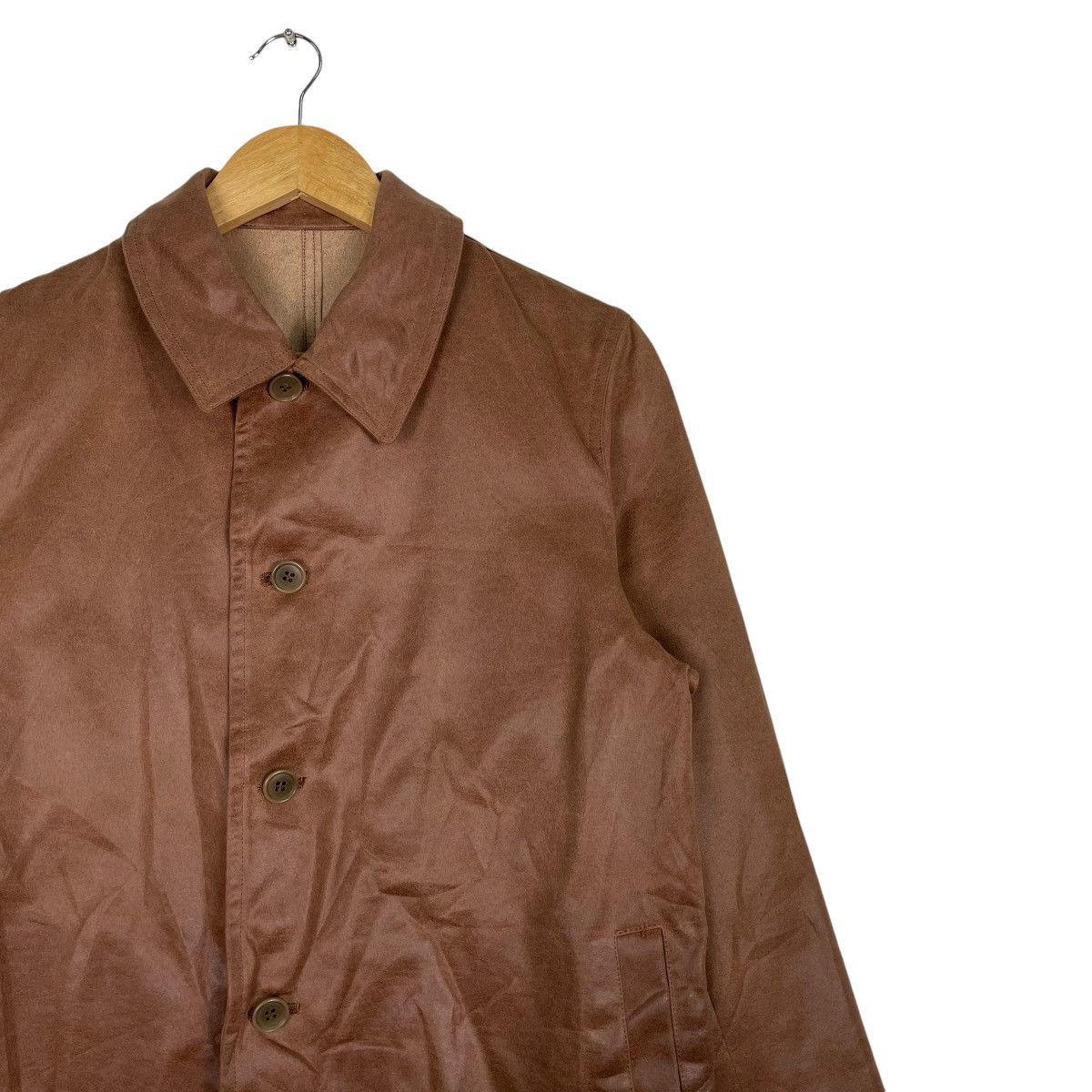 Japanese Brand × Melrose × Vintage 💥MELROSE RICH BROWN BUTTON JACKET Size US M / EU 48-50 / 2 - 5 Thumbnail