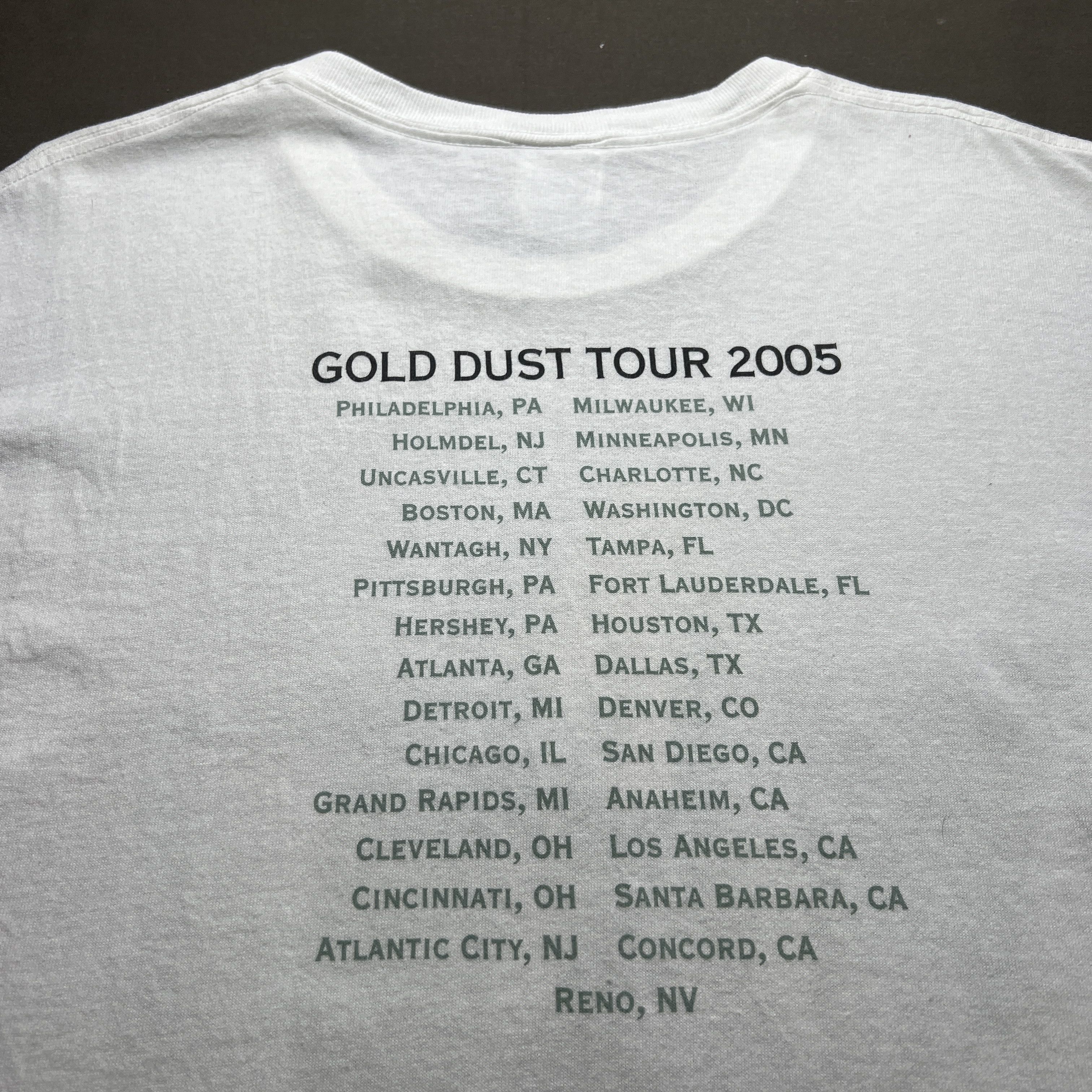 Band Tees Vintage Y2K Stevie Nicks Gold Dust Tour Promo Tee L Size US L / EU 52-54 / 3 - 6 Thumbnail