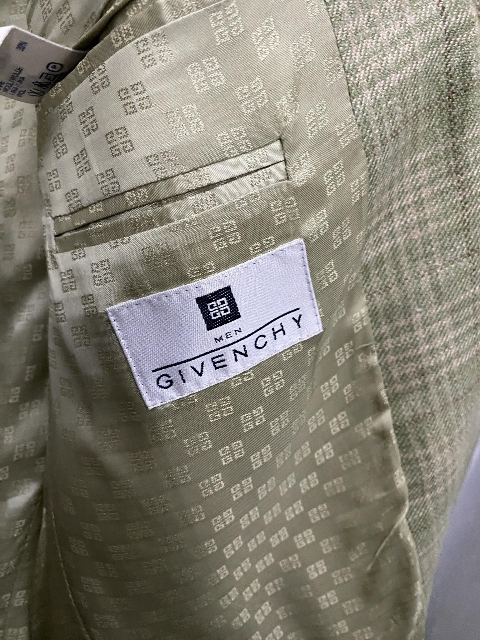 Givenchy Givenchy Classic Fit Plaid Suit Wool Blazer Size US L / EU 52-54 / 3 - 8 Thumbnail