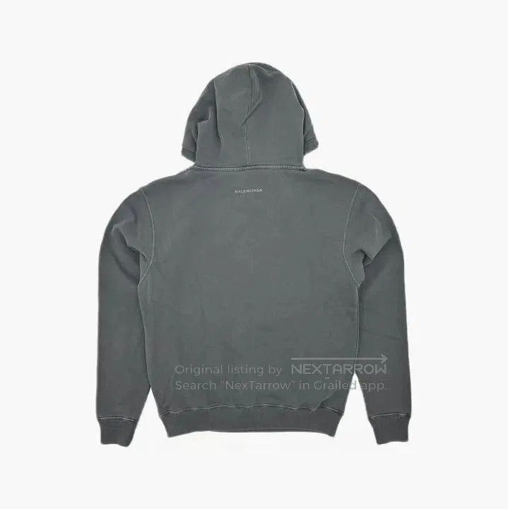 Balenciaga Balenciaga Men's Hooded Sweatshirt with Paris Print. Size US M / EU 48-50 / 2 - 3 Thumbnail