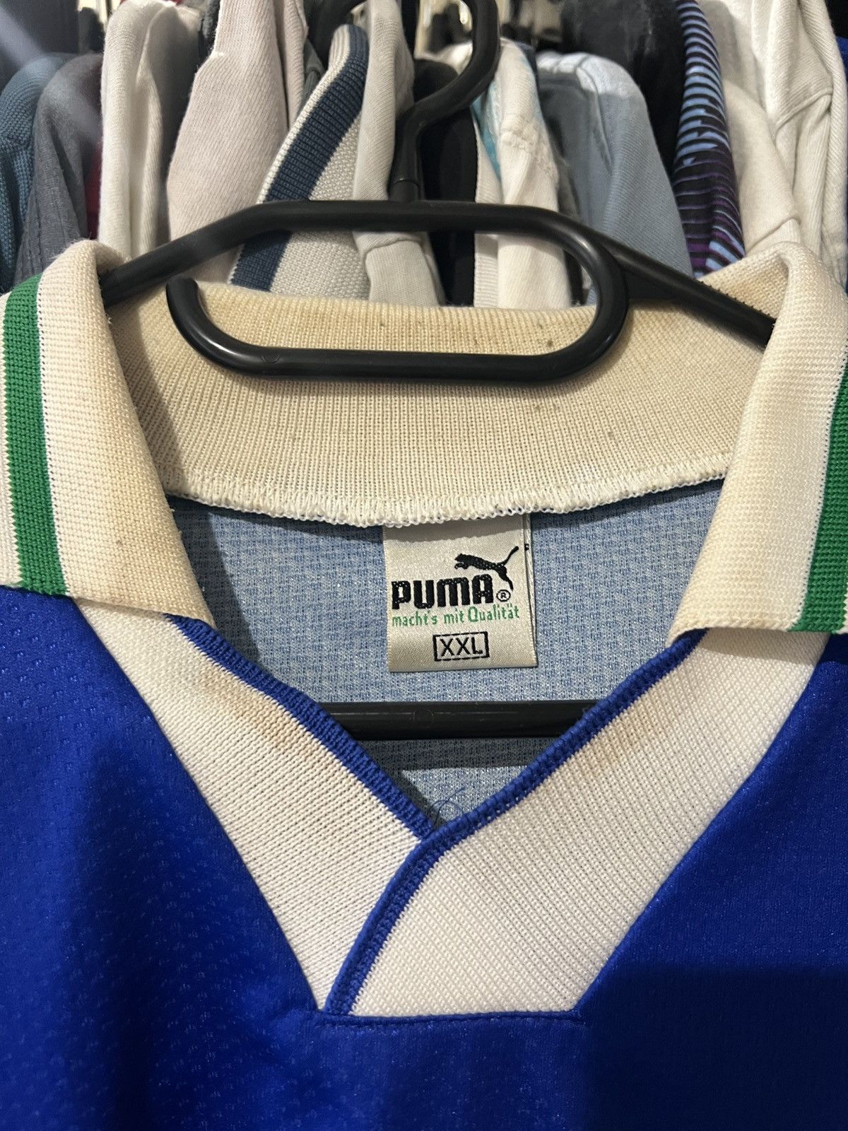 Puma × Vintage 1996/1997 PUMA WIGAN ATHLETIC FC HOME FOOTBALL SHIRT SZ XXL Size US XXL / EU 58 / 5 - 5 Thumbnail
