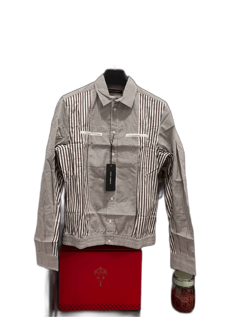 Dolce & Gabbana DG Long Sleeve Casual Shirt Jacket Size US L / EU 52-54 / 3 - 1 Thumbnail