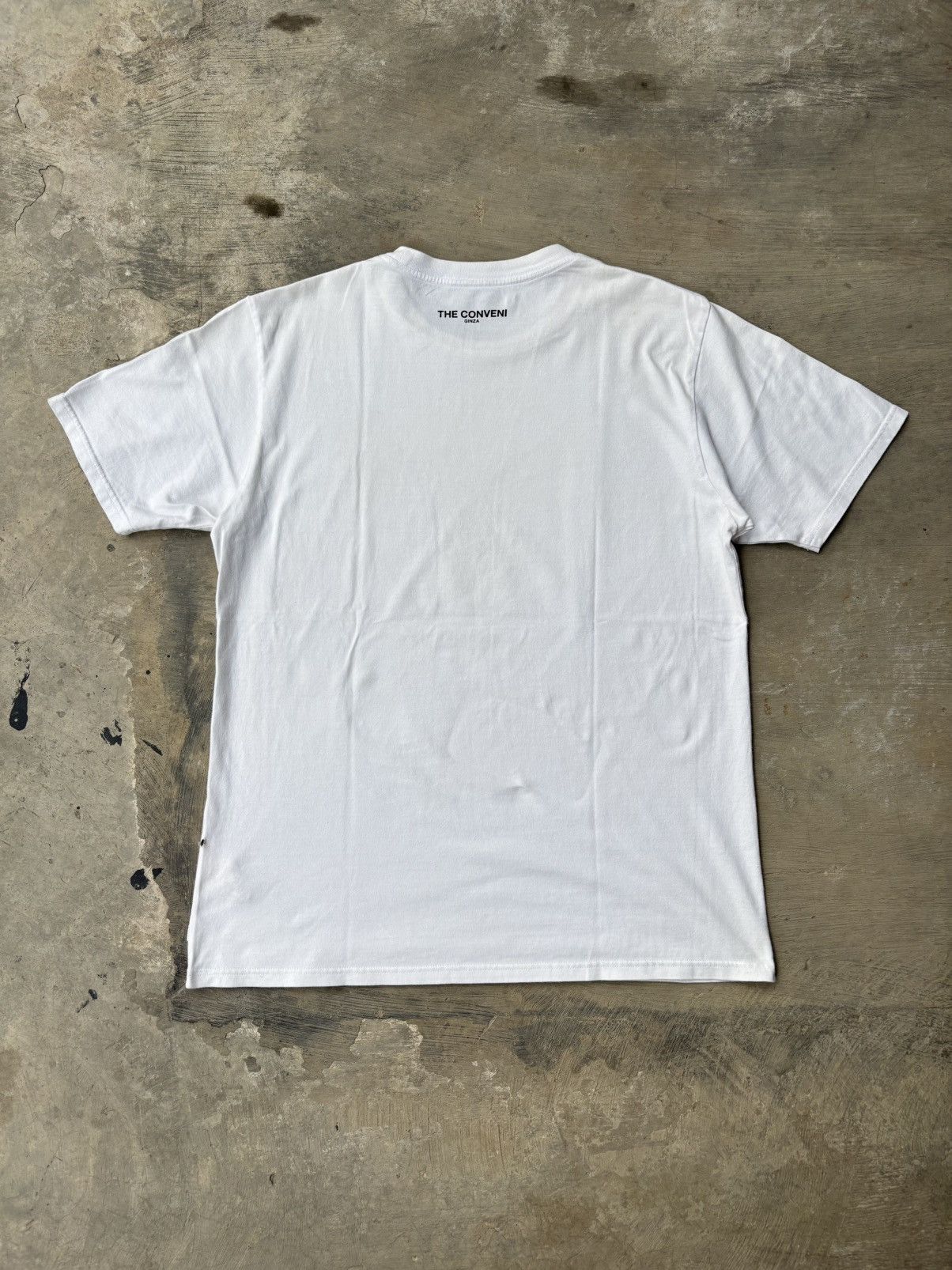 THE CONVENI The Conveni “GINZA” Print White T-shirt Size US L / EU 52-54 / 3 - 4 Thumbnail