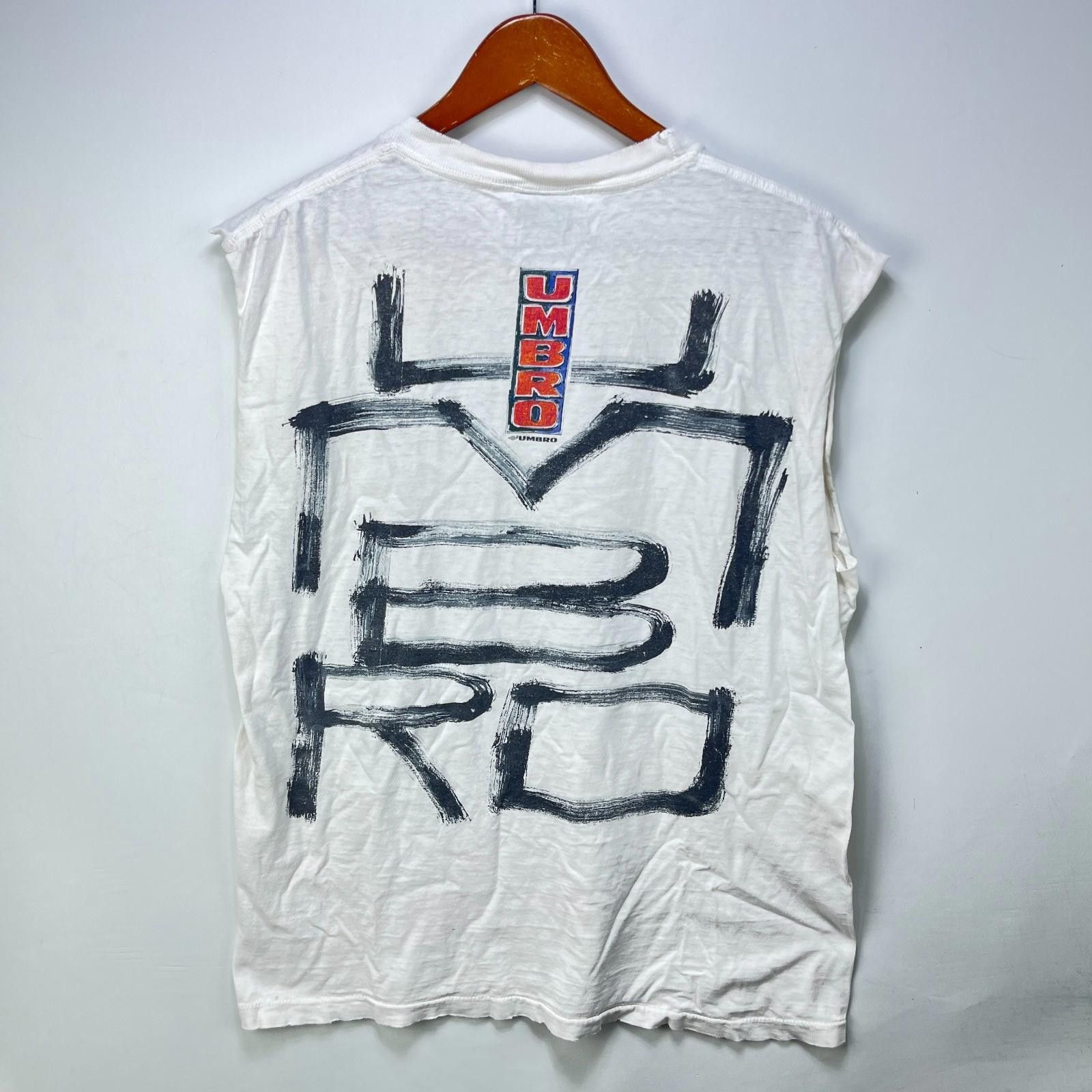 Umbro Vintage 90s Ombro Sleeveless Shirt Made in USA Large Size US L / EU 52-54 / 3 - 1 Thumbnail