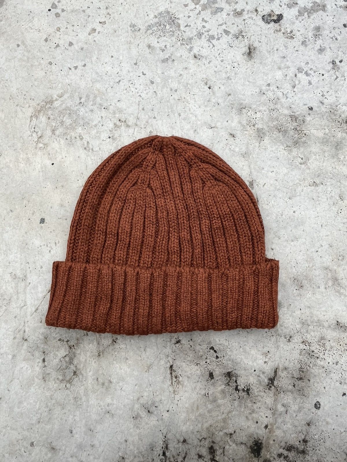 image of Uniqlo Plain Beanie / Snowcap in Brown, Men's