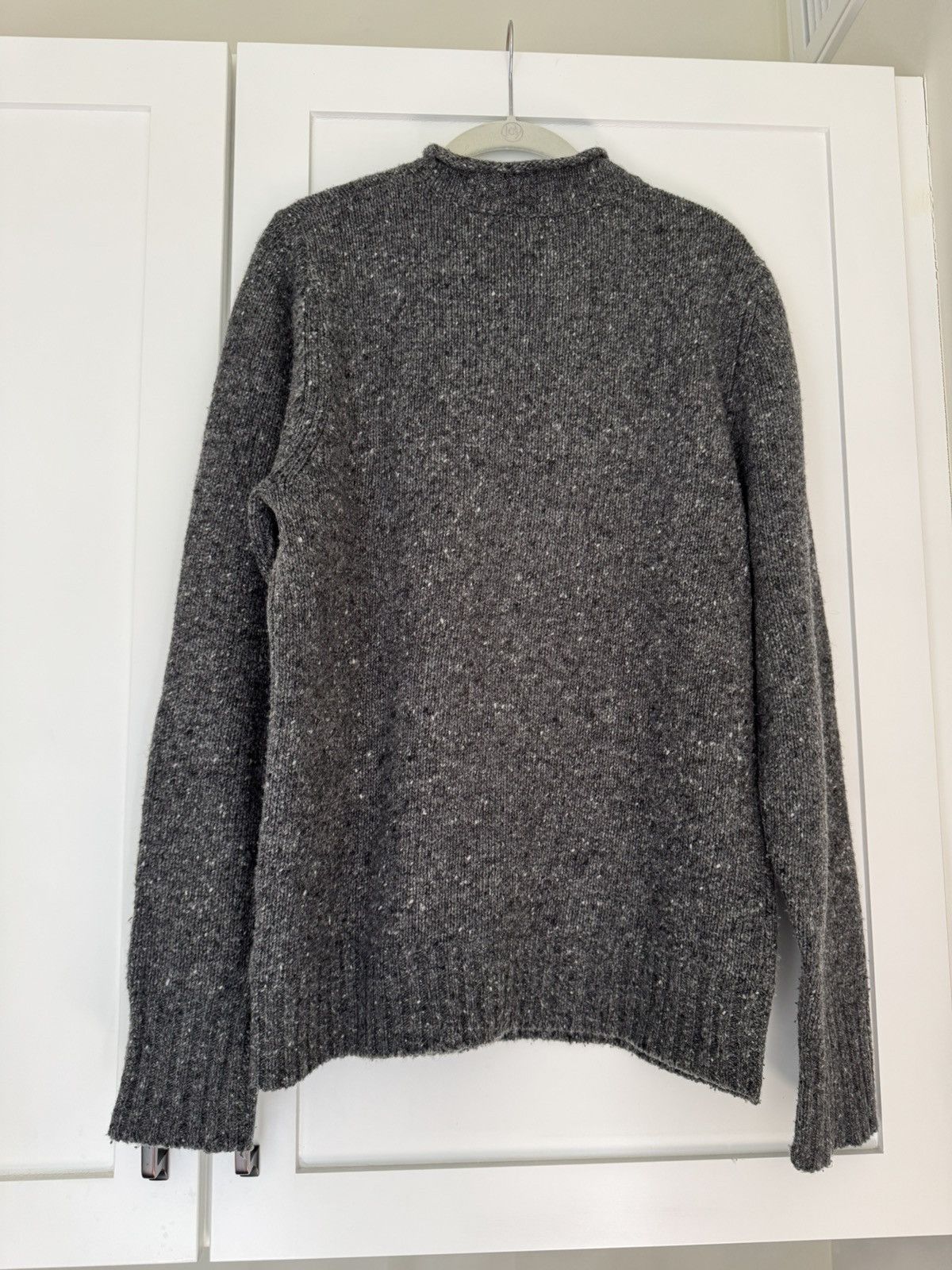 Sid Mashburn Grey extra virgin wool sweater Size US L / EU 52-54 / 3 - 2 Thumbnail