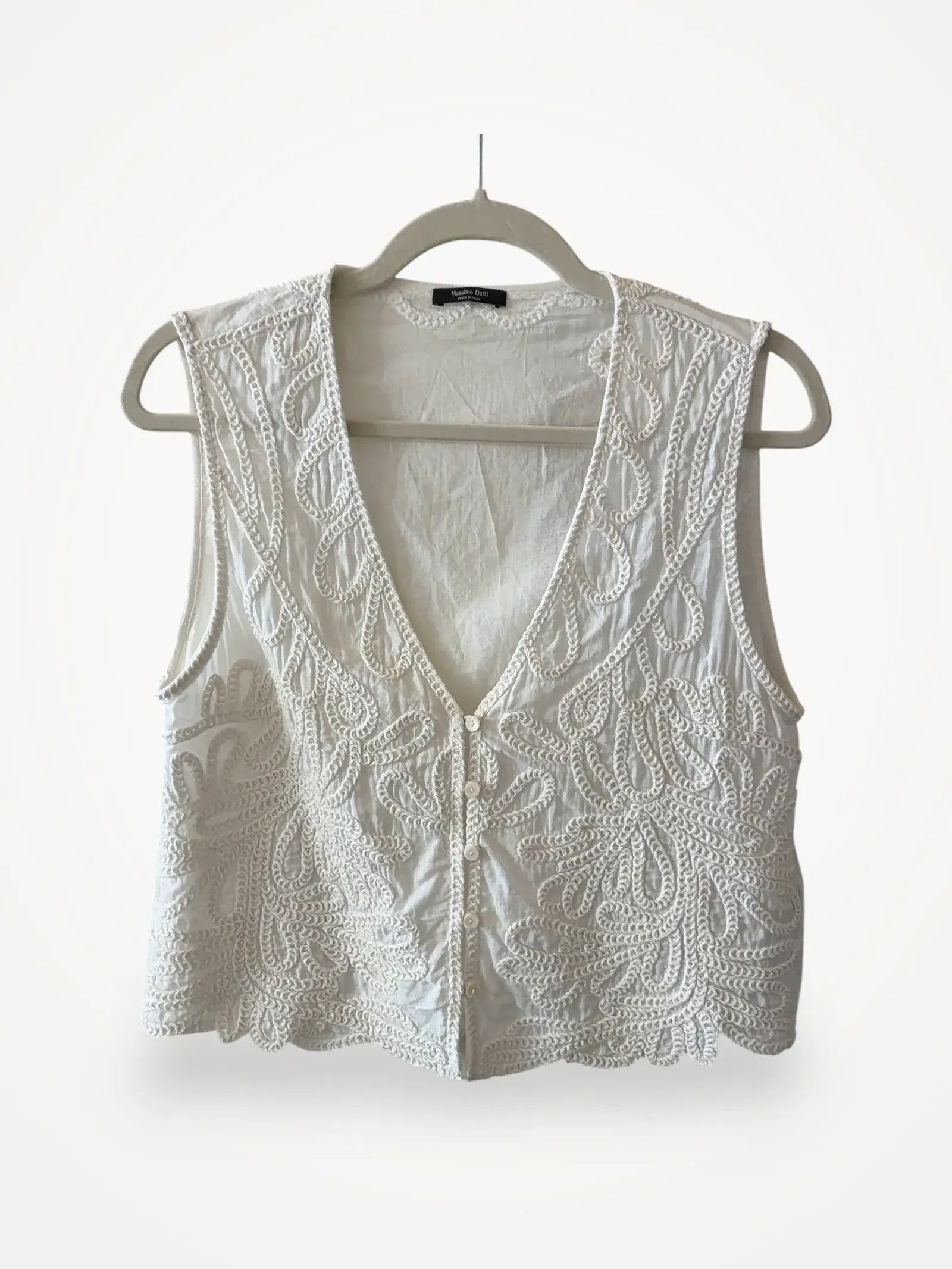 Massimo Dutti Massimo Dutti Vest Size S / US 4 / IT 40 - 1 Thumbnail
