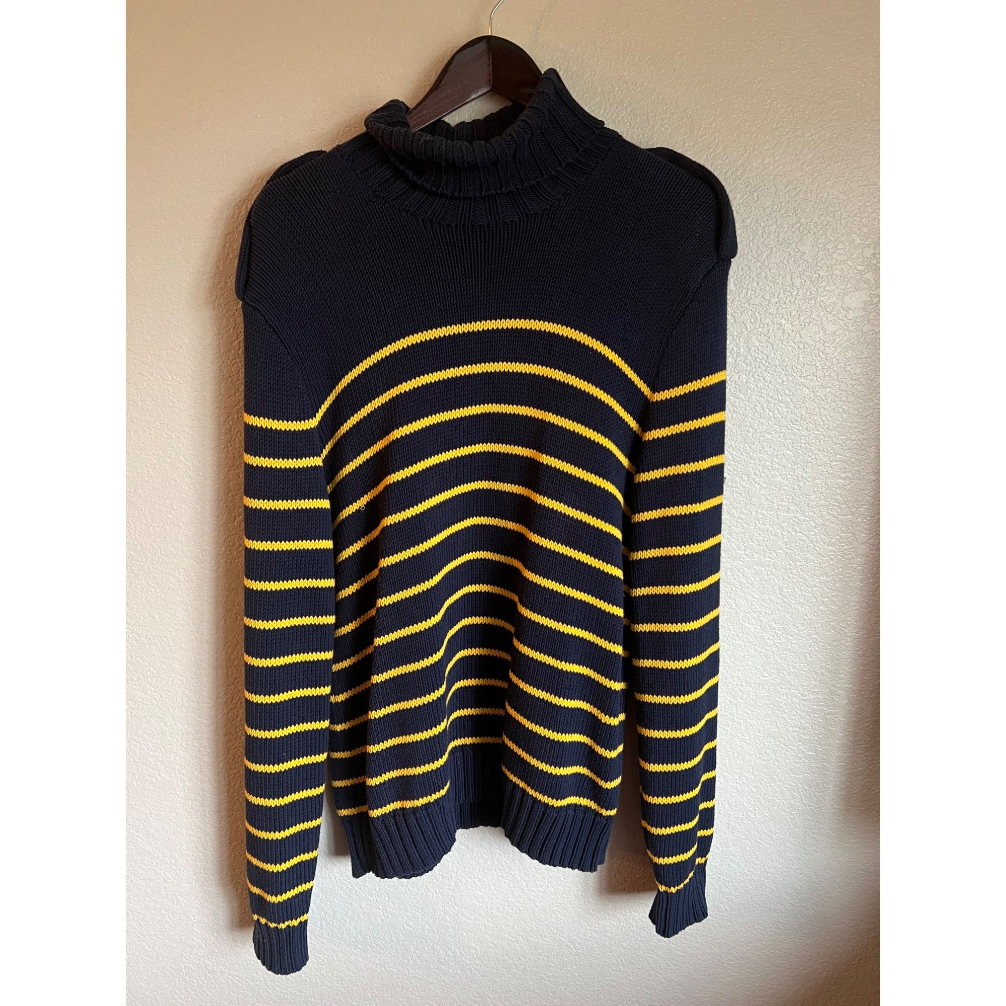 Vintage Polo Ralph Lauren Cotton Turtleneck Sweater - Size L
