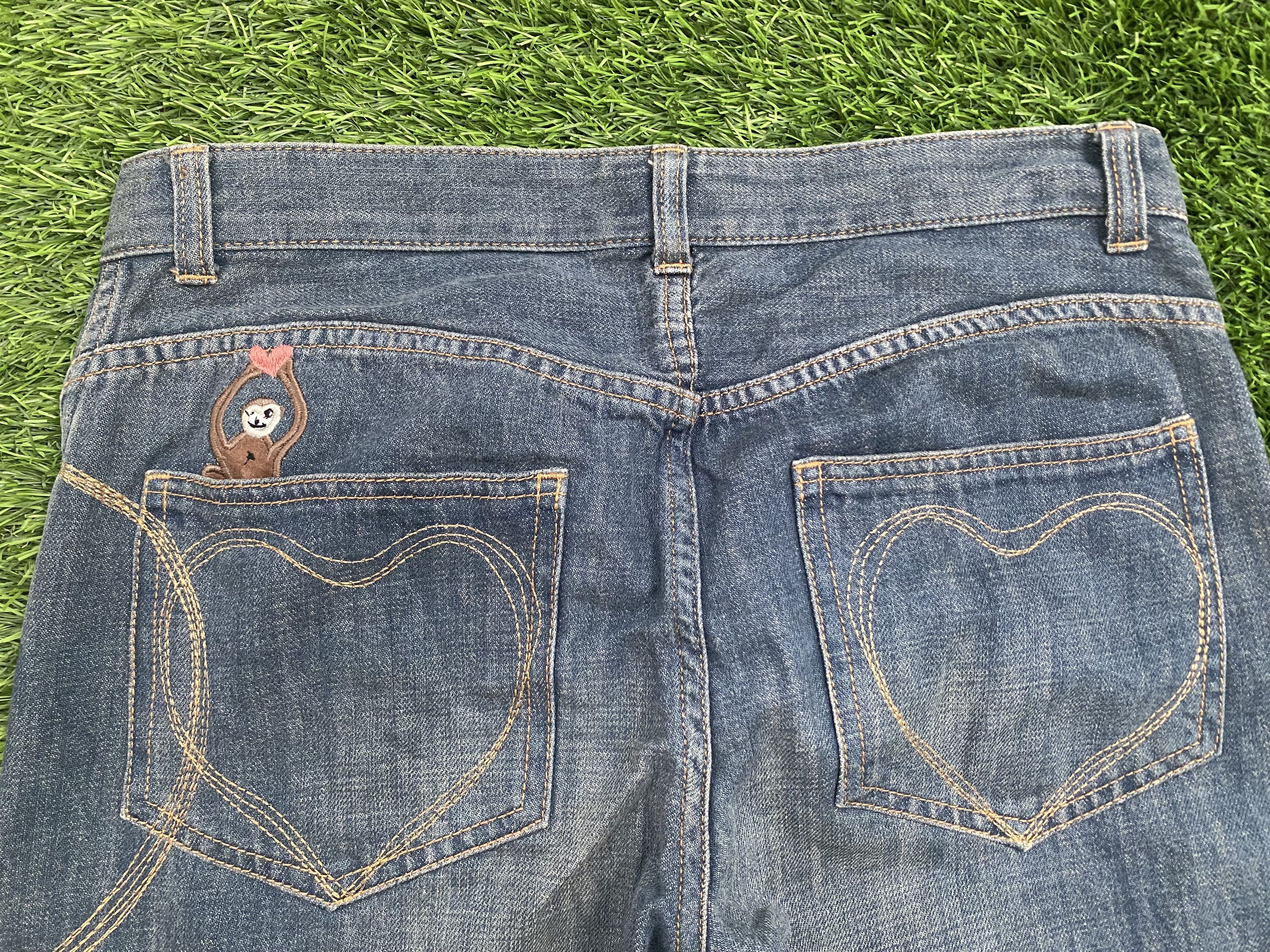 Tsumori Chisato Tsumori Chisato by Issey Miyake Animal Embordiery Denim Size 29" - 6 Thumbnail