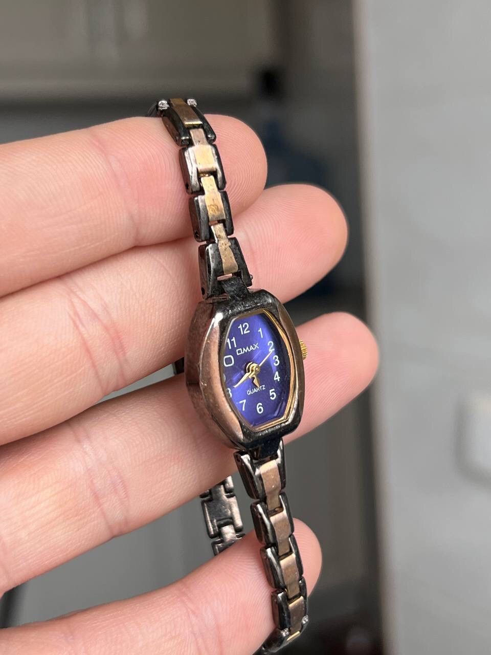 Japanese Brand × Vintage Vintage Japanese style futuristic Watch Omax Blue Japan 00s Size ONE SIZE - 4 Thumbnail