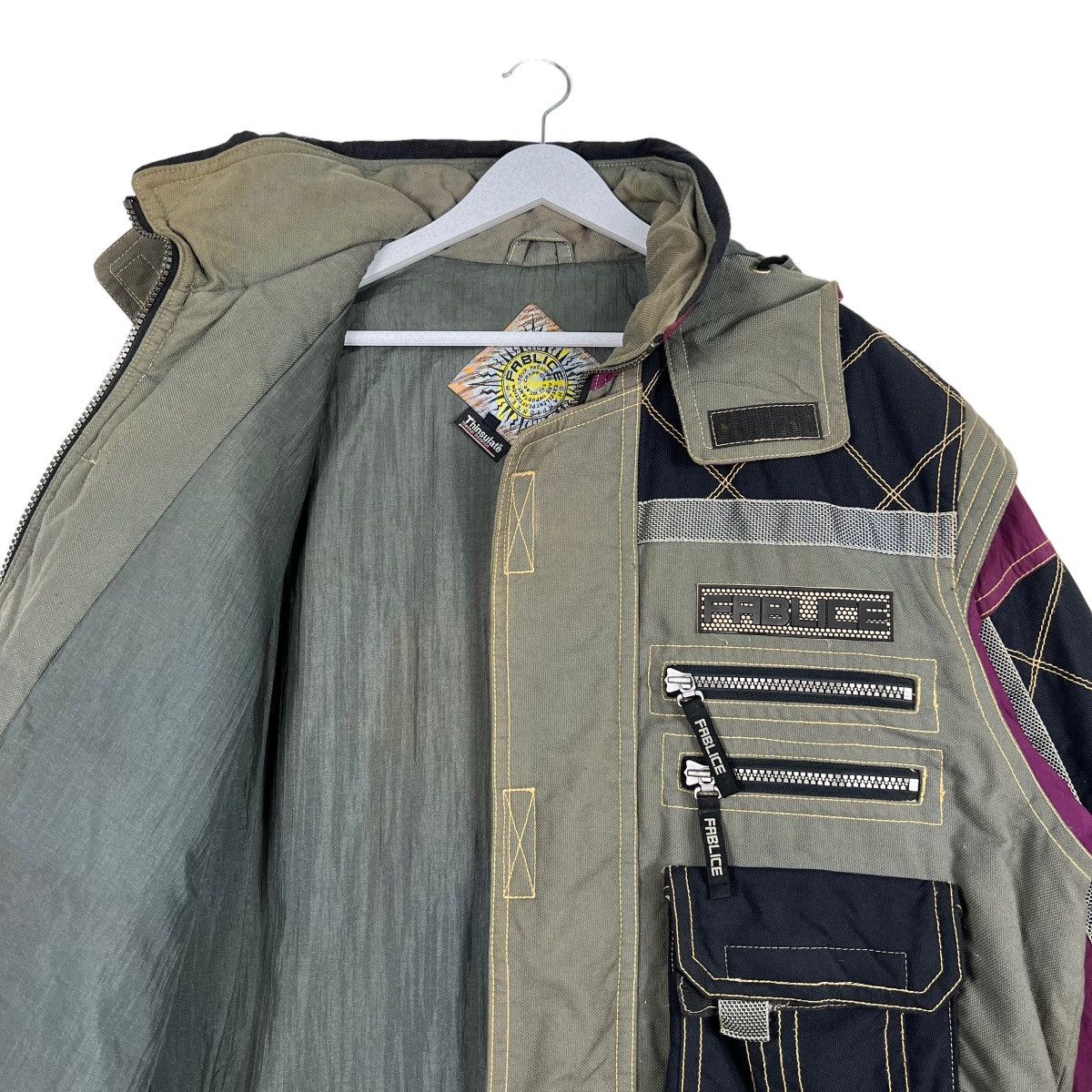Japanese Brand 🔥 FABLICE THINSULATE UTILITY SURVIVAL SKI ASTRO JACKET Size US L / EU 52-54 / 3 - 12 Thumbnail
