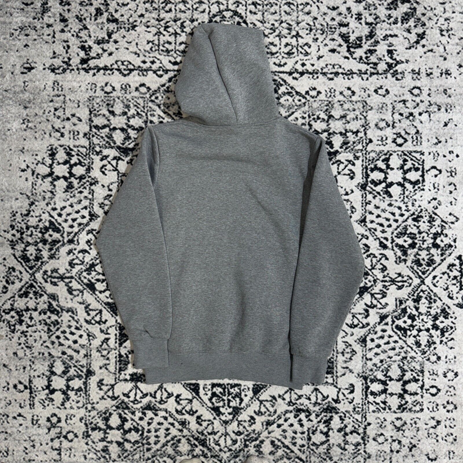 Vintage Vintage Gray Cotton Hoodie Size S University Of Roma Y2K 90s Size US S / EU 44-46 / 1 - 7 Thumbnail