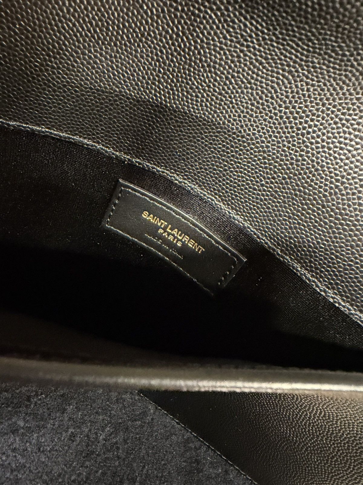 Saint Laurent Paris Saint Laurent Uptown Leather Pouch NEW 900$ Size ONE SIZE - 5 Thumbnail