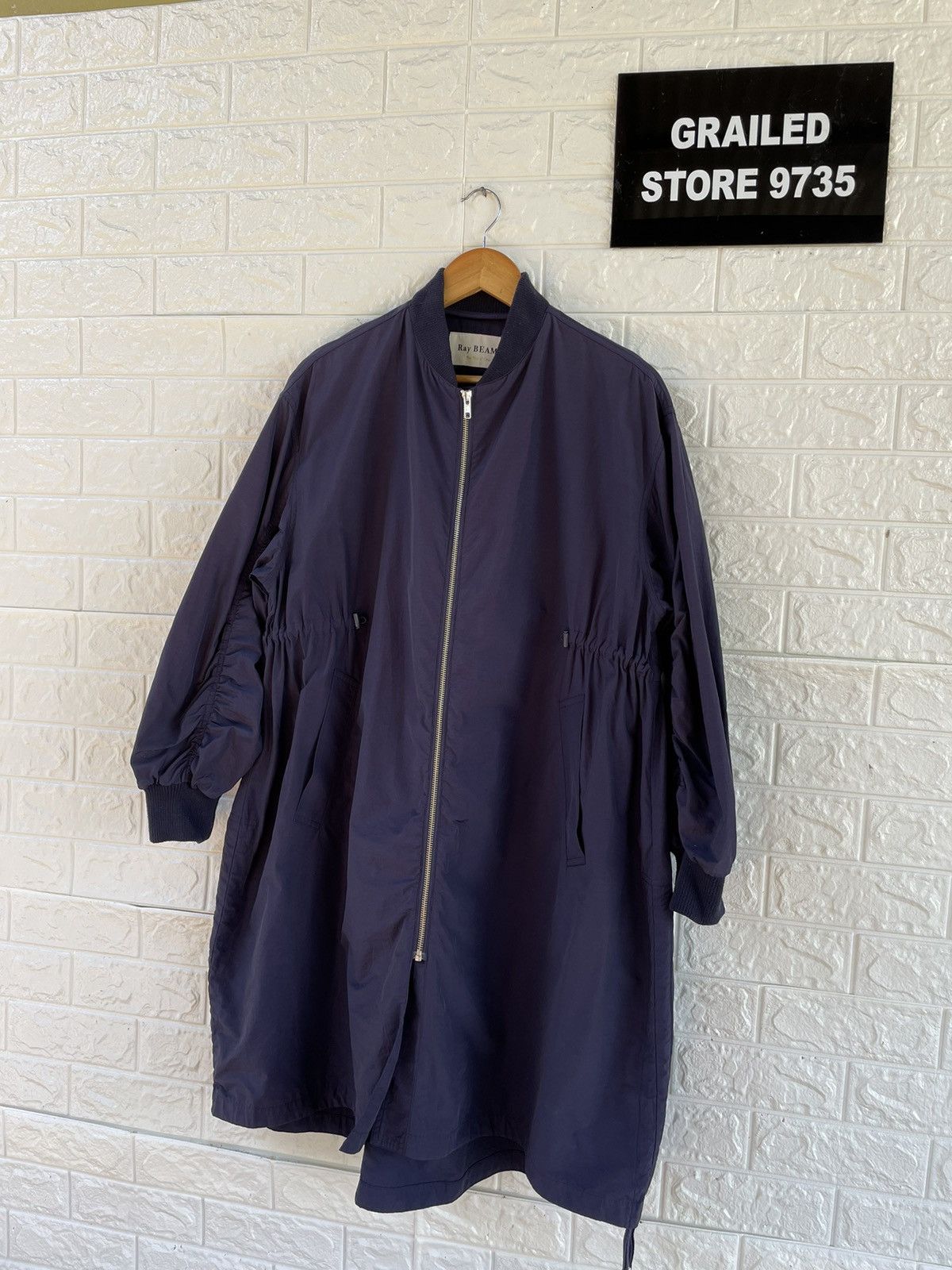 Japanese Brand × Vintage VintageRay Beams Trench Coat Size XL / US 12-14 / IT 48-50 - 4 Thumbnail