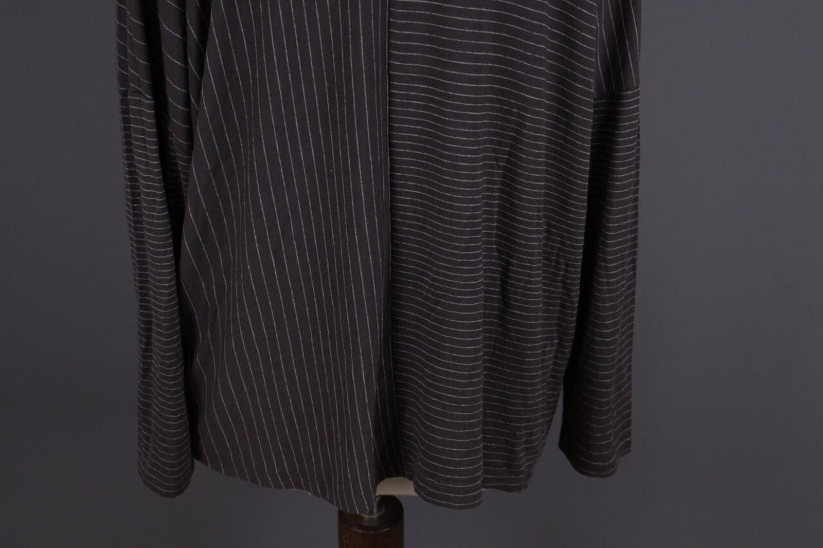 Oscar De La Renta Oska Brown Striped Relaxed Lagenlook Tunic Dress Size 2 Size XS / US 0-2 / IT 36-38 - 7 Thumbnail