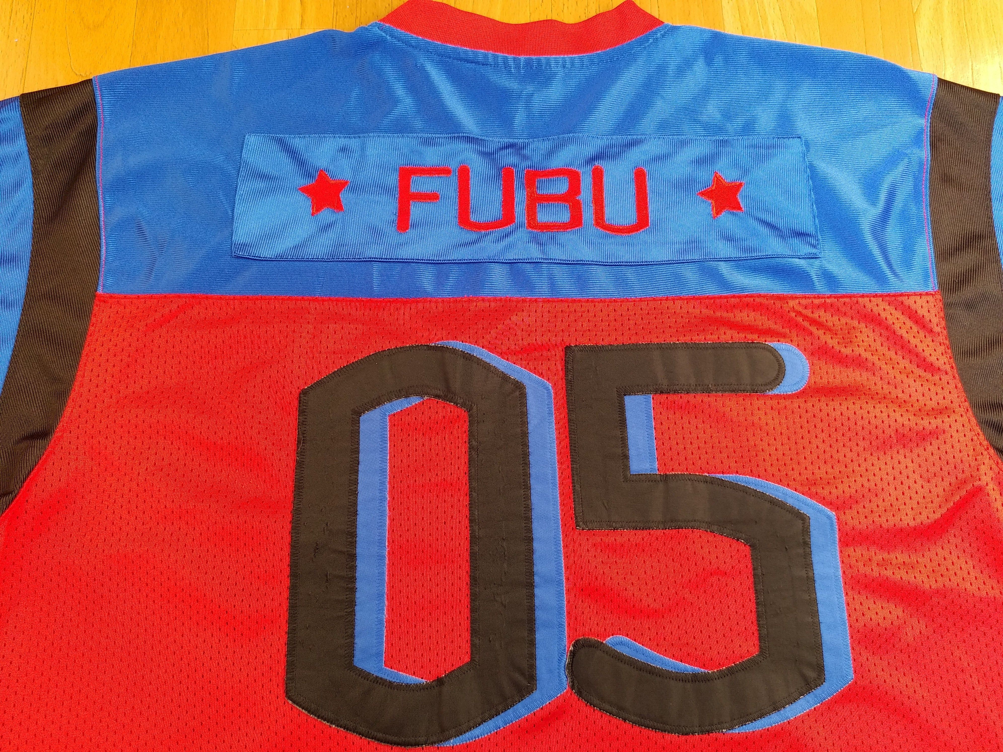 Fubu FUBU jersey, red, Fubu 05, vintage hip hop t-shirt, 90s XL Size US XL / EU 56 / 4 - 6 Thumbnail