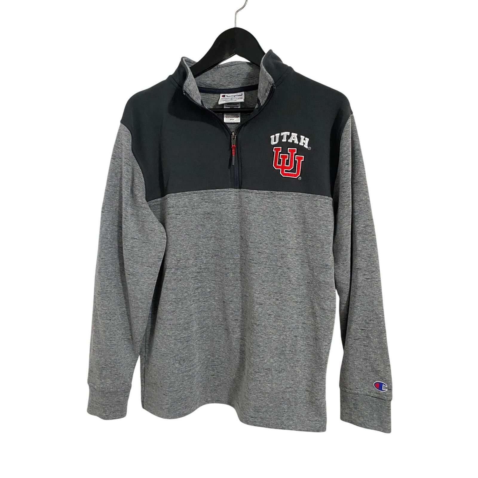 Champion University of Utah Utes Champion 1/4-Sweatshirt Size Small Size US S / EU 44-46 / 1 - 1 Thumbnail