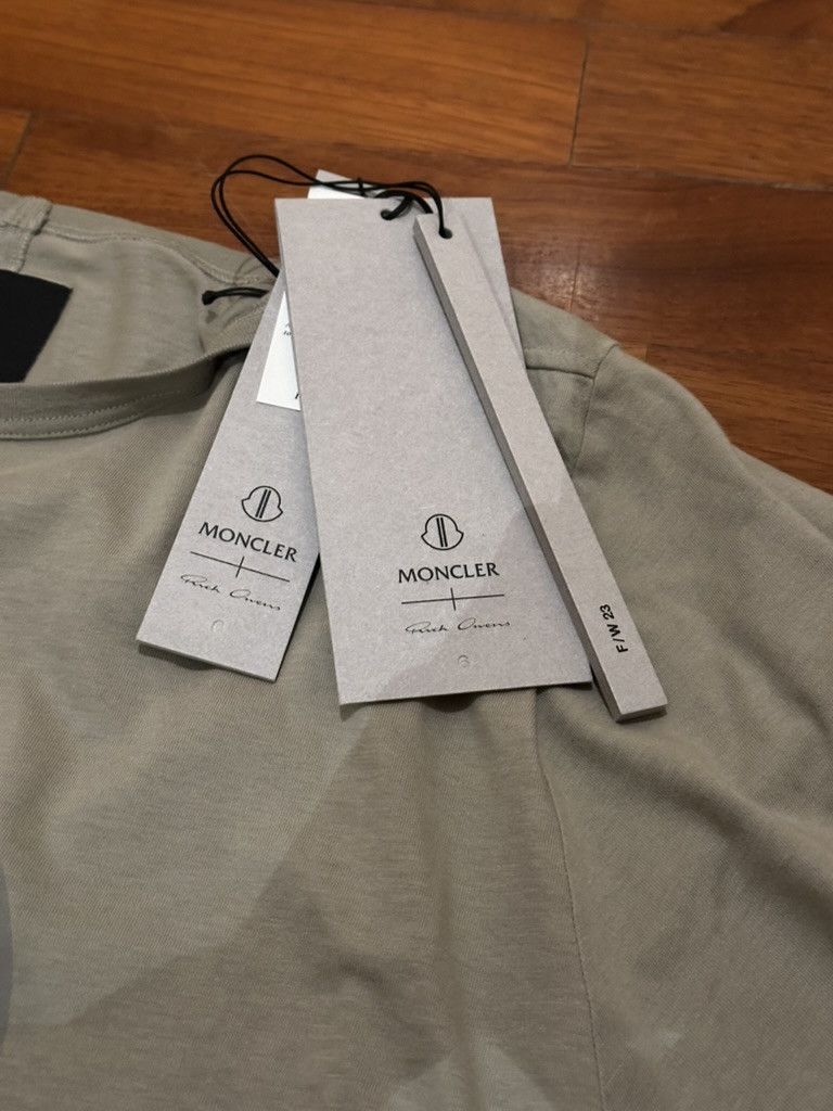 Moncler × Rick Owens Rick Owens x Moncler logo Tee Size US L / EU 52-54 / 3 - 3 Thumbnail