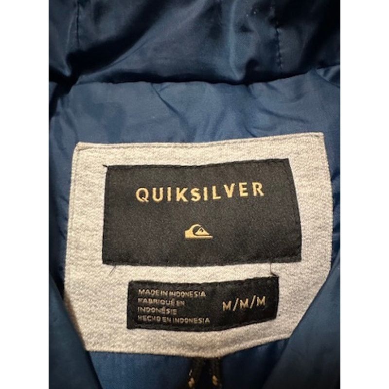 Quiksilver Quicksilver french blue puffer jacket size M Size US M / EU 48-50 / 2 - 4 Thumbnail