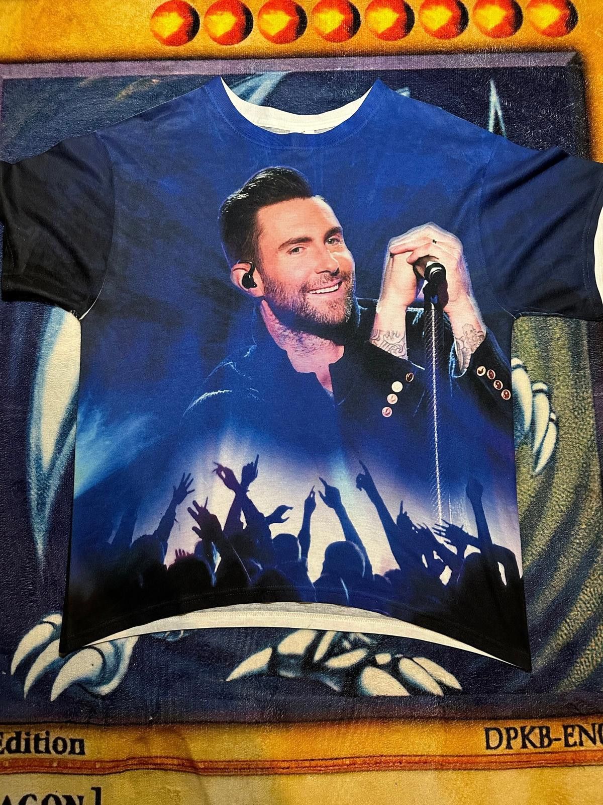 Jerzees Mens Adam Levine Graphic T-shirt Medium Polyester Size ONE SIZE - 1 Thumbnail