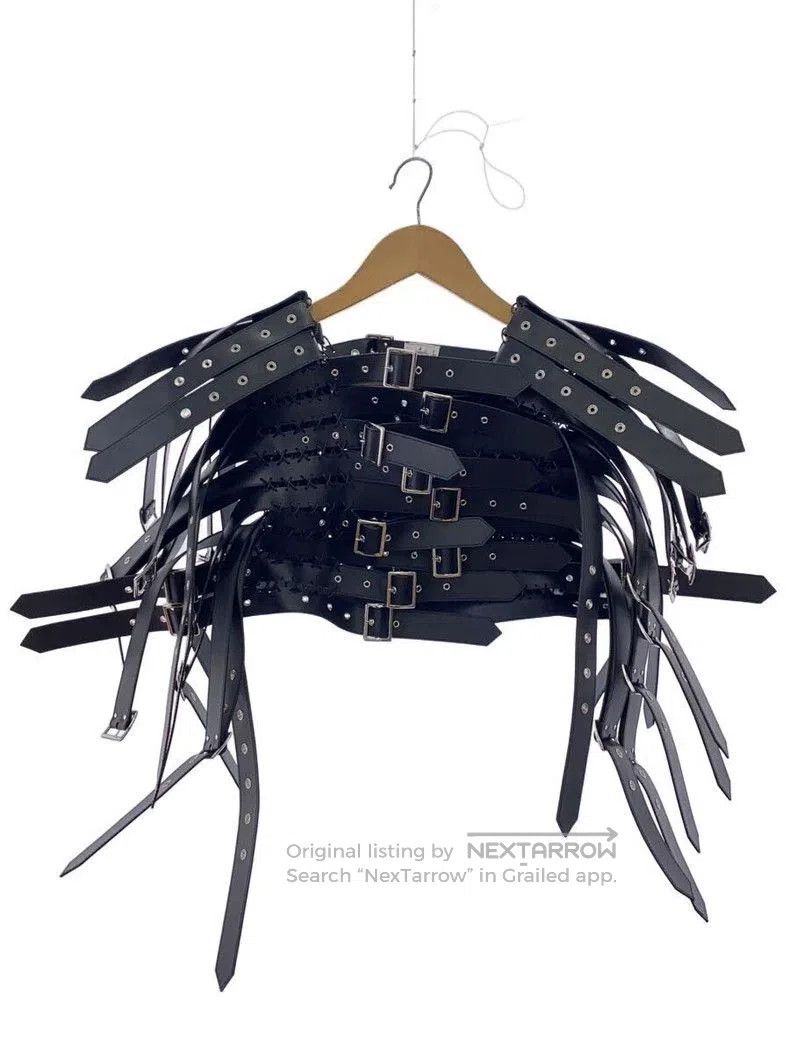 Comme des Garcons COMME des GARCONS Noir Strappy Top. Size US S / EU 44-46 / 1 - 1 Thumbnail