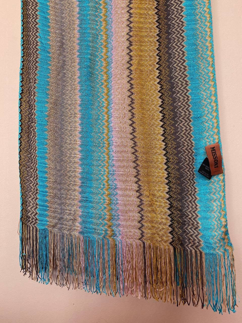 Missoni Missoni Women's Zig Zag Viscose Scarf Size ONE SIZE - 5 Thumbnail