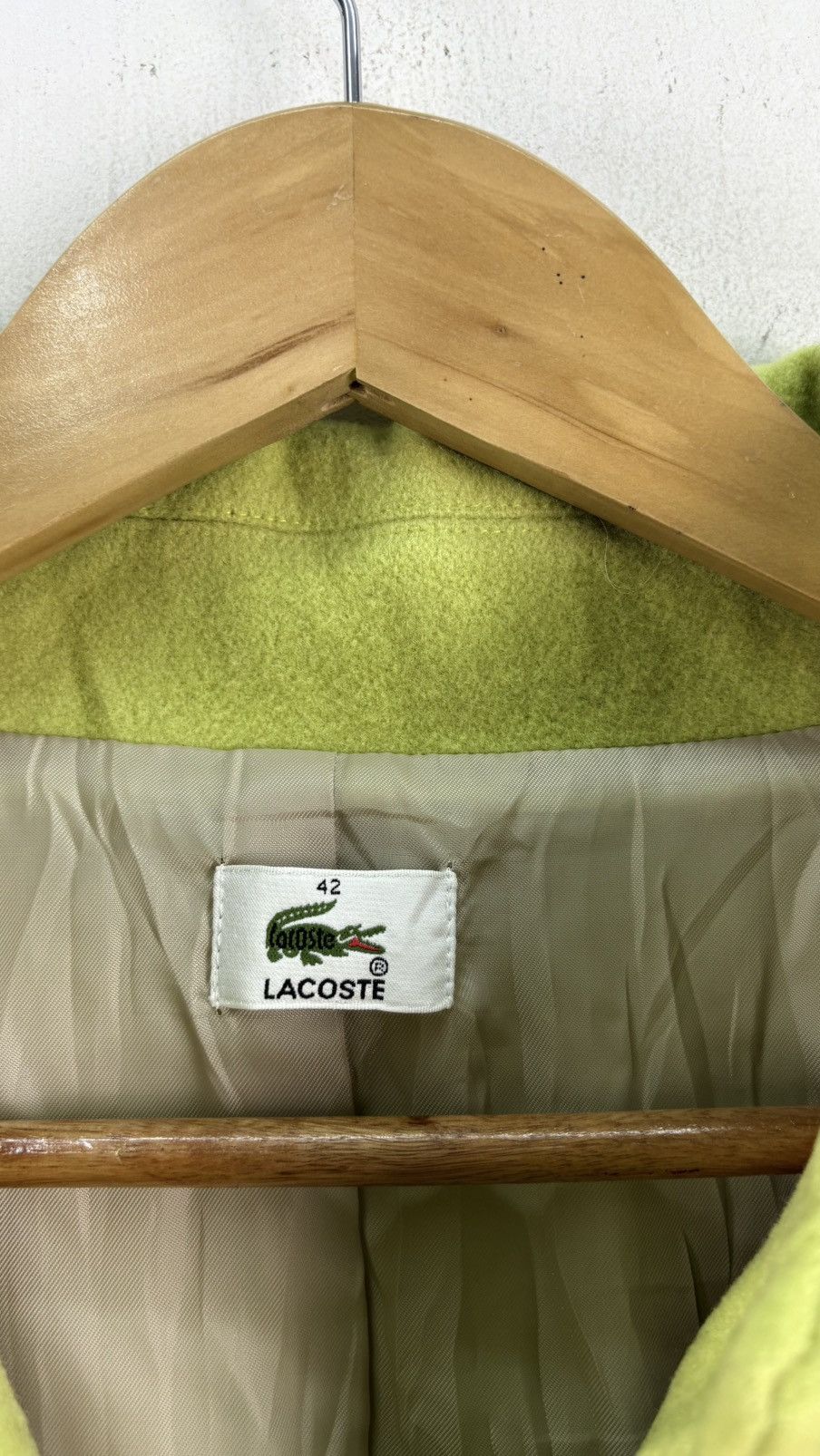 Lacoste Vintage Lacoste Wool Jacket size 42 Size US M / EU 48-50 / 2 - 5 Thumbnail