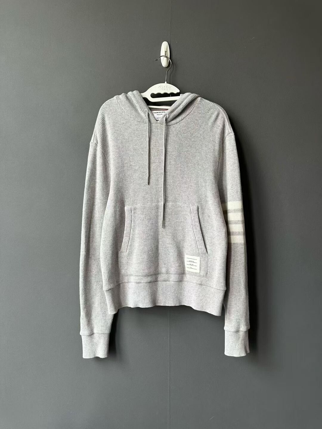 Thom Browne thom browne gray cashmere blend hoodie Size US S / EU 44-46 / 1 - 1 Thumbnail