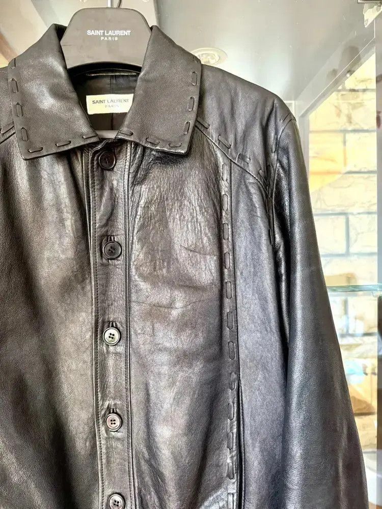 Saint Laurent Paris Sz 46 Saint Laurent Paris 18SS Lamb Skin Jacket-2505 Size US S / EU 44-46 / 1 - 2 Thumbnail