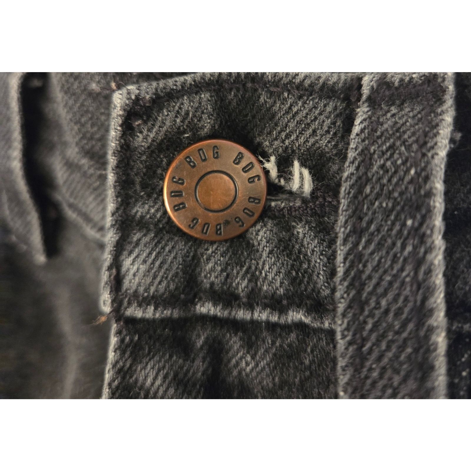 Bdg BDG Urban Outfitters Cowboy Jeans Black Denim - Size 27 Size 27" / US 4 / IT 40 - 4 Thumbnail
