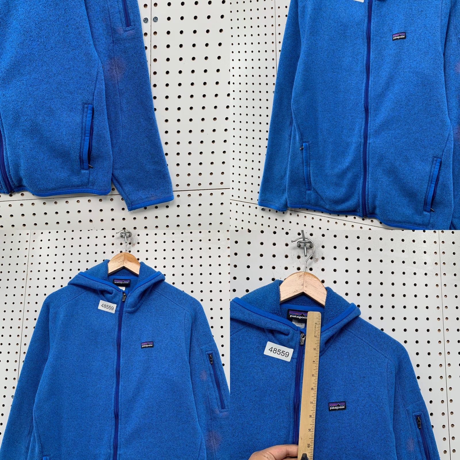 Patagonia Patagonia Better Sweater Hoodie Womens L Blue Full Zip Fleece Jacket Size L / US 10 / IT 46 - 8 Thumbnail