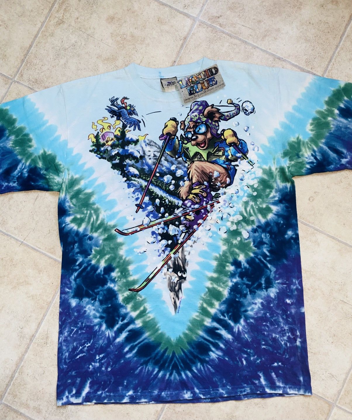 Flatbush Zombies × Grateful Dead × Vintage Grateful Dead 90s Snow Vintage Tee NikeSB Pleasures Size US L / EU 52-54 / 3 - 1 Thumbnail