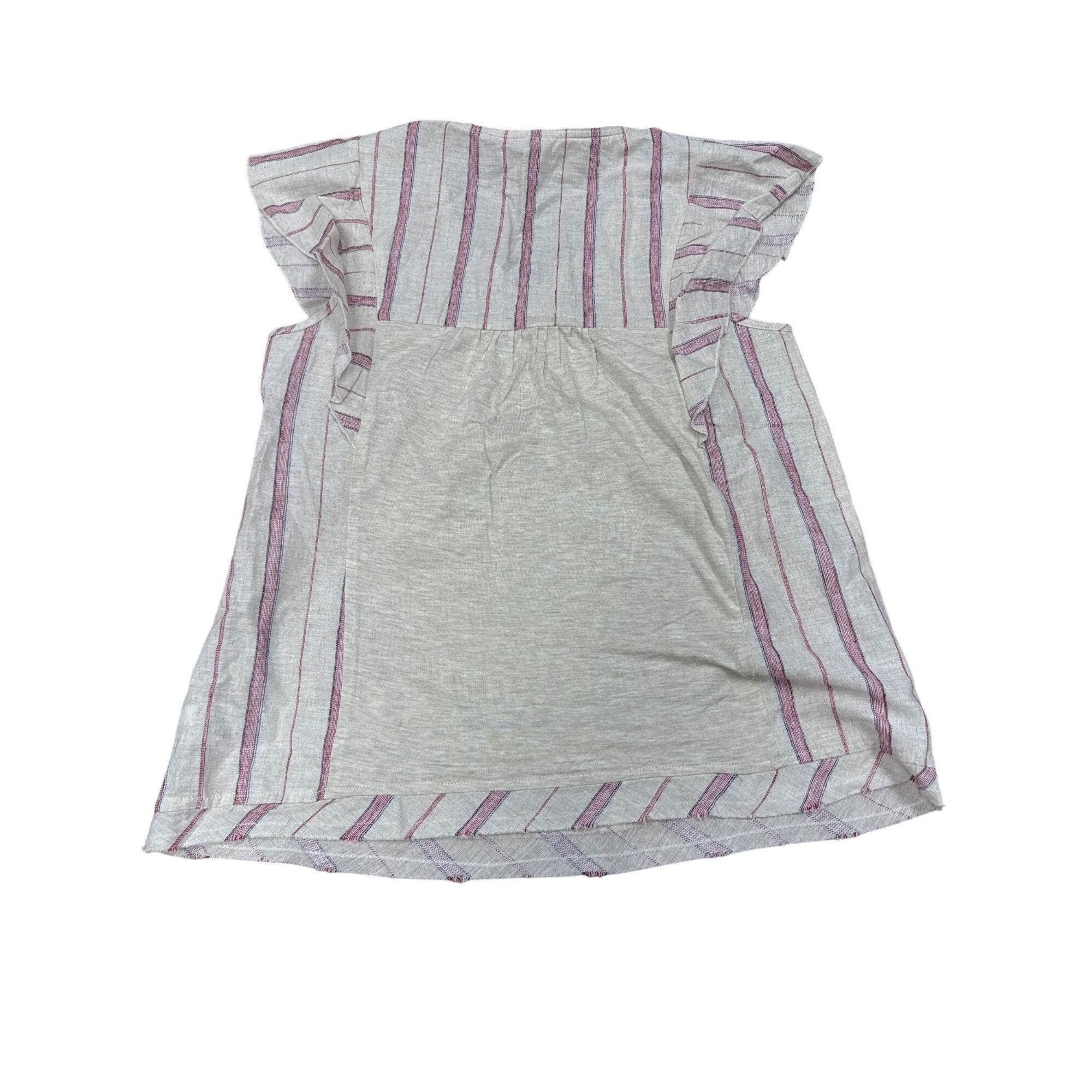 Other Knox Rose S Embroidered Striped Cotton Linen Blend Sleeveles Size S / US 4 / IT 40 - 9 Thumbnail