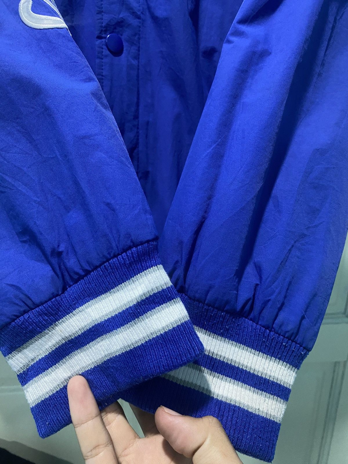 MLB Los Angeles Dodgers Varsity Embroidery Logo Jacket Size US L / EU 52-54 / 3 - 7 Thumbnail
