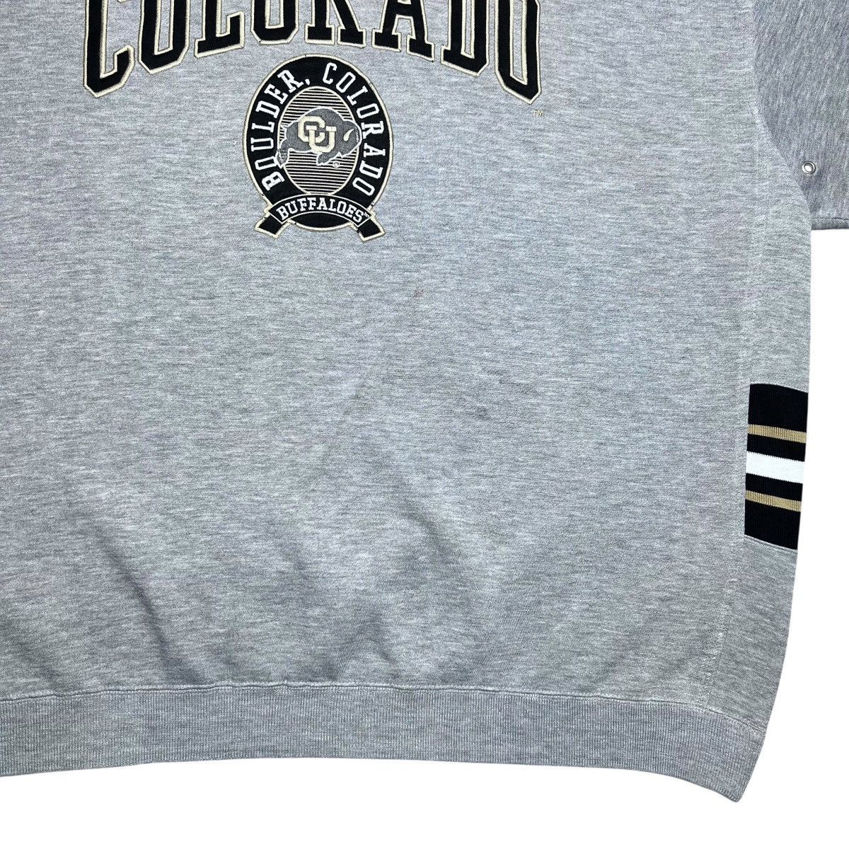 NCAA 90s NCAA Colorado Buffaloes Lee Sport Embroidered Sweatshirt Size US XXL / EU 58 / 5 - 9 Thumbnail