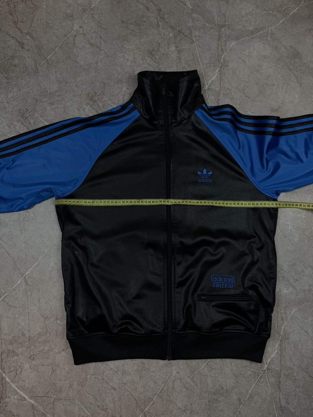 Adidas Adidas Chile 62 Vintage Limited Track Jacket Shiny Black Size US M / EU 48-50 / 2 - 10 Thumbnail